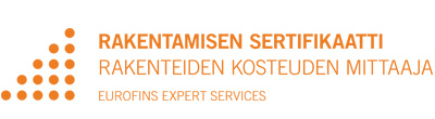 RAKENTAMISEN SERTIFIKAATTI: rakenteiden kosteuden mittaaja